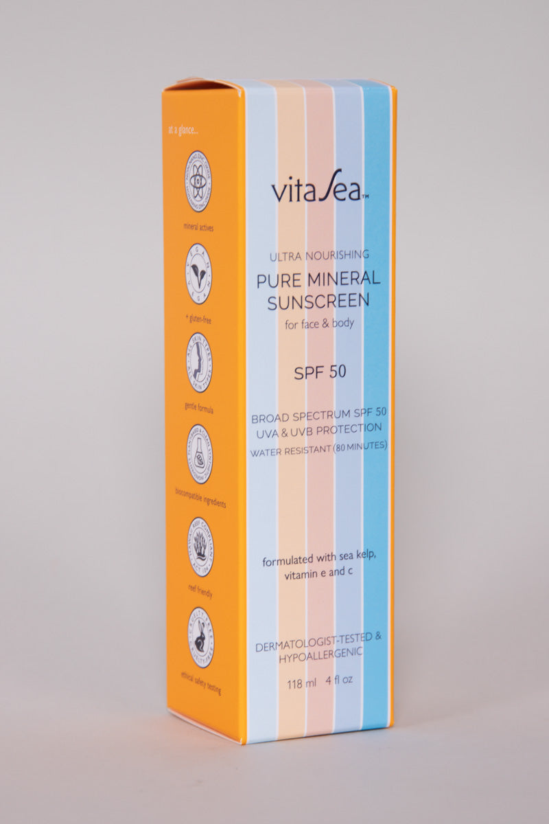 Vitasea Ultra Nourishing Pure Mineral Sunscreen SPF50