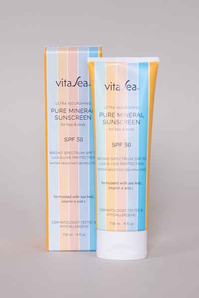 Vitasea Ultra Nourishing Pure Mineral Sunscreen SPF50