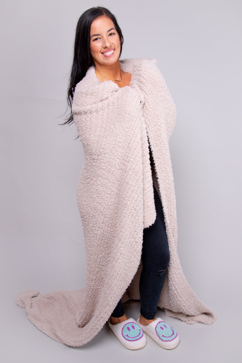 Luxe Blanket-Solid Neutral - FINAL SALE