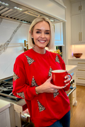 Sarah Sweatshirt - Christmas Trees