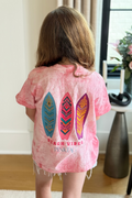 Salty Surf Board - Kids Graphic Tee