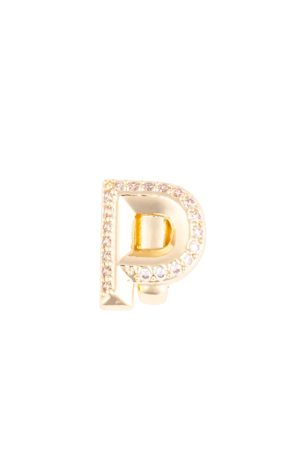 Morgan Initial Slide Charms