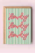 Howdy Greeting Card