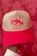 Kiss My Bass Trucker Hat