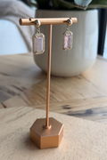 Blush Luxe Drop Earrings