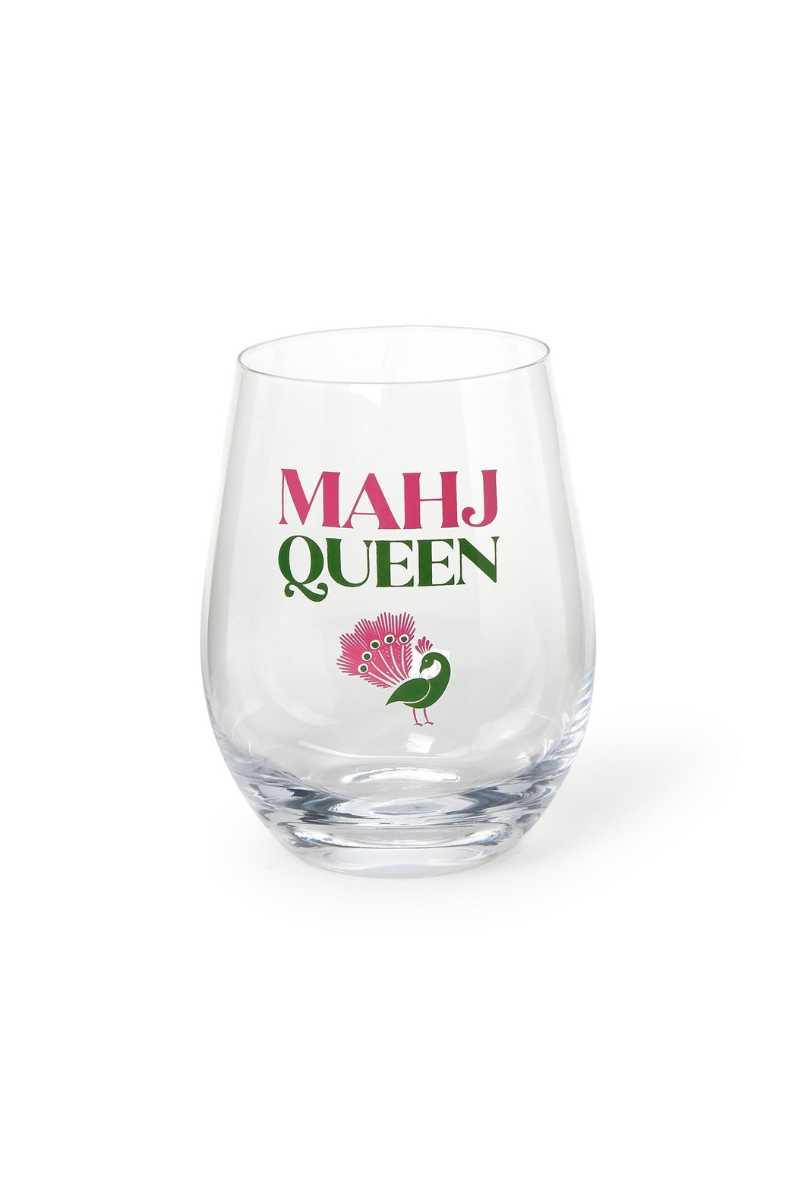 Mahj Stemless Wine Glass