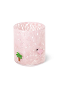 Flamingo Charm Glass 17oz
