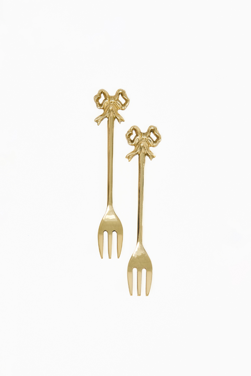 Appetizer Forks Set - Bow