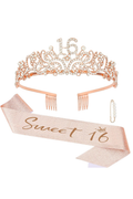 Sweet 16 Crown and Sash