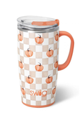 Pumpkin Check Travel Mug 22oz