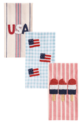 Beaded Americana Kitchen Towel