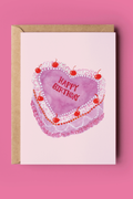 I Heart Birthdays Greeting Card