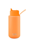 Frank Green Reusable Bottle 34oz- Neon Orange