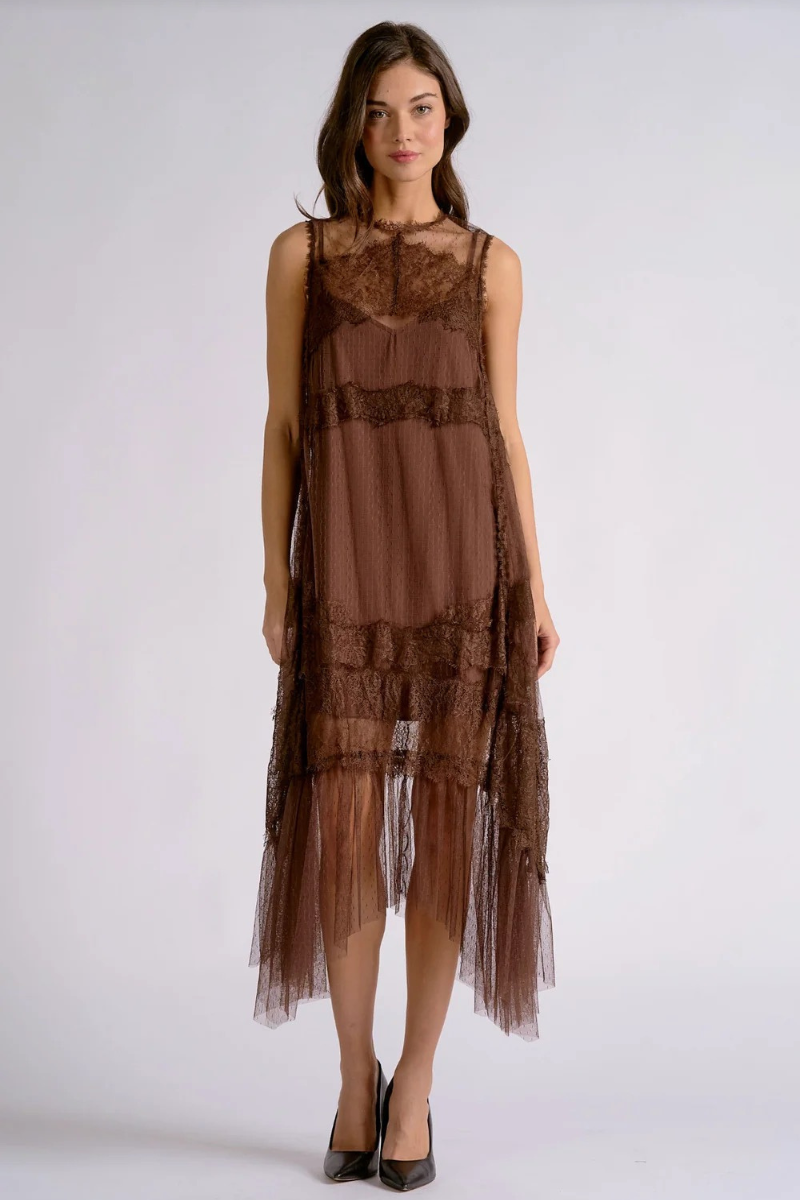 Dani Lace Midi Dress