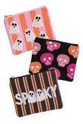 Halloween Beaded Pouch