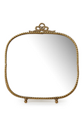 Antique Gold Finish Vanity Mirror