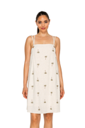 Drifting Palms Mini Dress- FINAL SALE