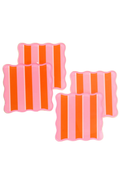 Table Talk Coaster Set - Sicily Stripes