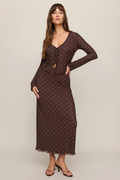 Eda Mesh Mini Skirt