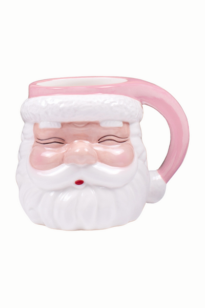 Pink Santa Coffee Mug