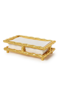 Golden Bamboo Guest Towel / Napkin Holder