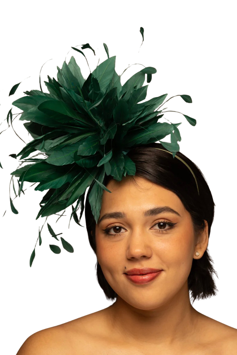 Emerald City Fascinator - FINAL SALE