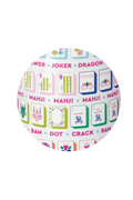 Mahjong Stemless Wine Cup 12oz