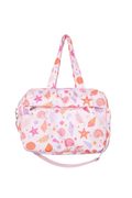 Seashells Quilted Weekender Bag