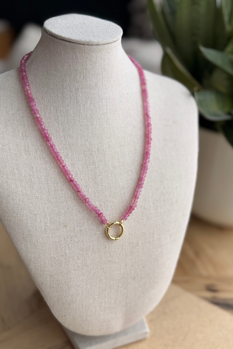 Sweet Pea Charm Necklace