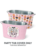 Pumpkin Stacks Party Tub Cover