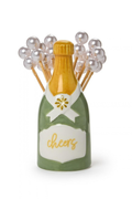 Pop, Fizz & Pearls Champagne Cocktail Pick Set