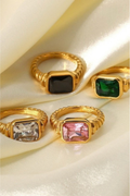 Jenna Rhinestone Ring