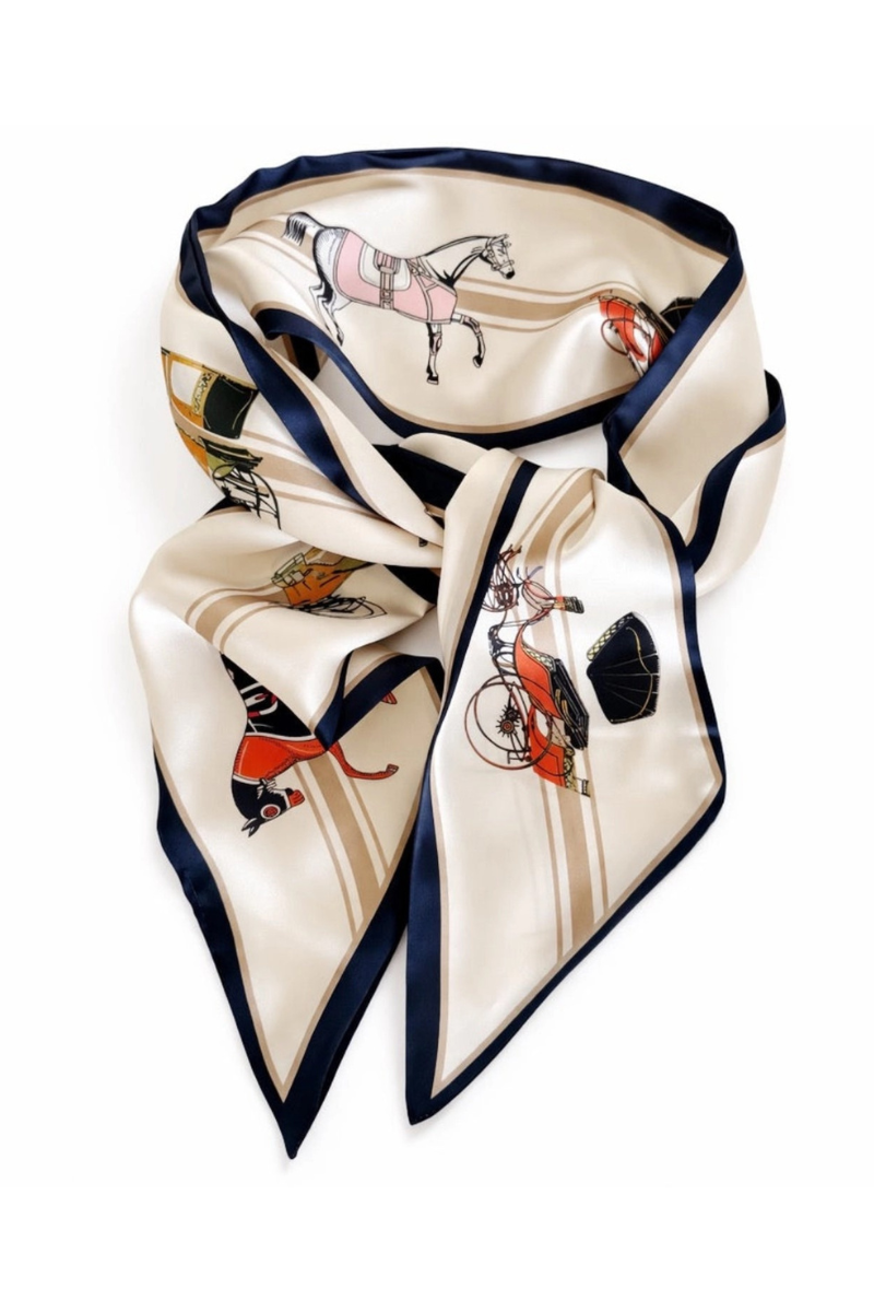 Luxe Equestrian Twilly Scarf