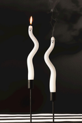 Ghost Taper Candle Set