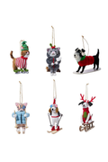 Winter Fun Felt Animal Ornament