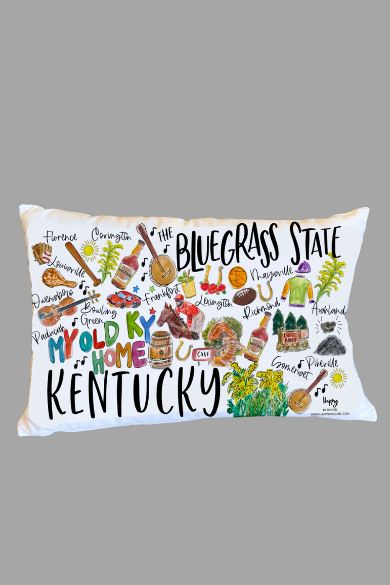 State of Kentucky Pillow
