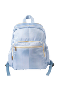 Blue Stripes Backpack