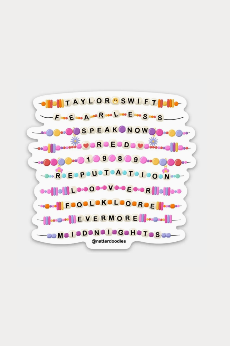 Friendship 10 Bracelets Stack Sticker