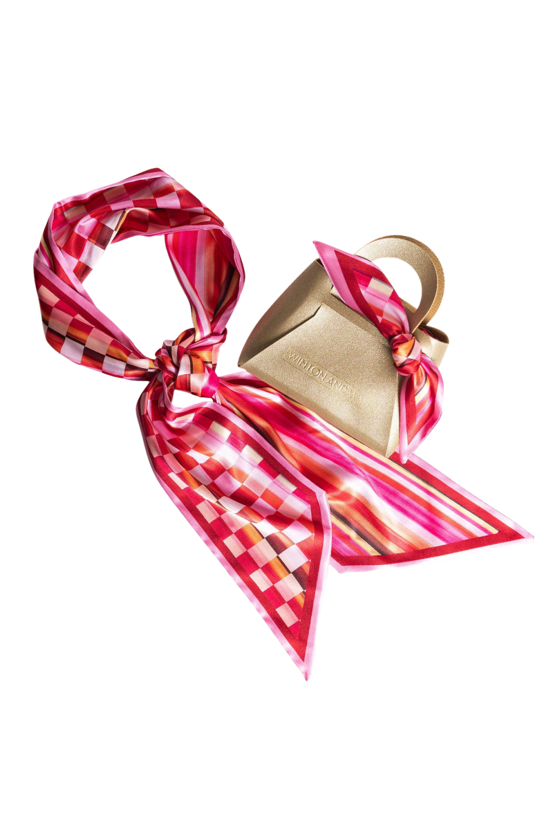 Checkmate Accessory Scarf – PinkTag