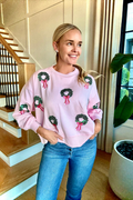 Millie Wreaths Sweater