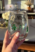 Bubble Stemless Wine Glass- Tree
