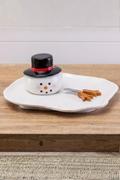 Melted Snowman Platter with Spreaders