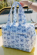 Toile Coquette Bows Weekender Bag