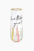 Birthday Girl Stemless Champagne Glass