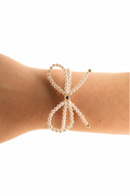Pearl Bow Bracelet