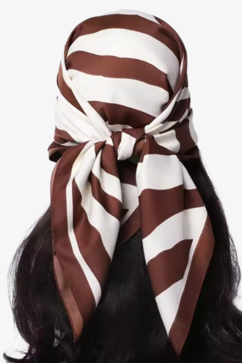 Zebra Bandana Scarf
