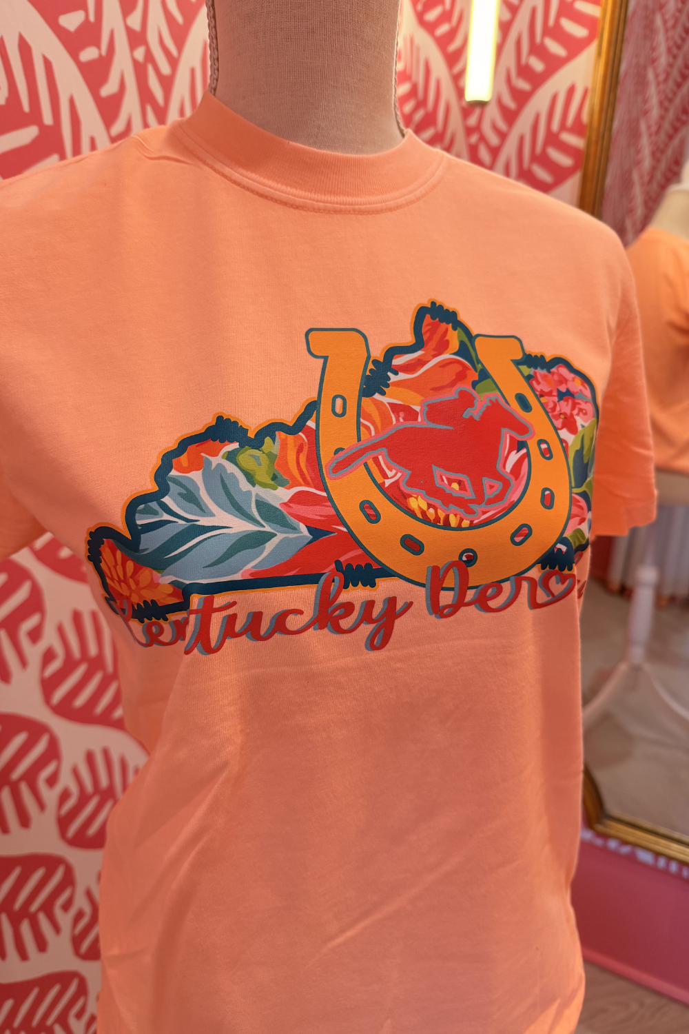 Tropical Roses Derby Tee