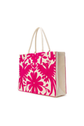 Flora and Fauna Embroidered Tote Bag