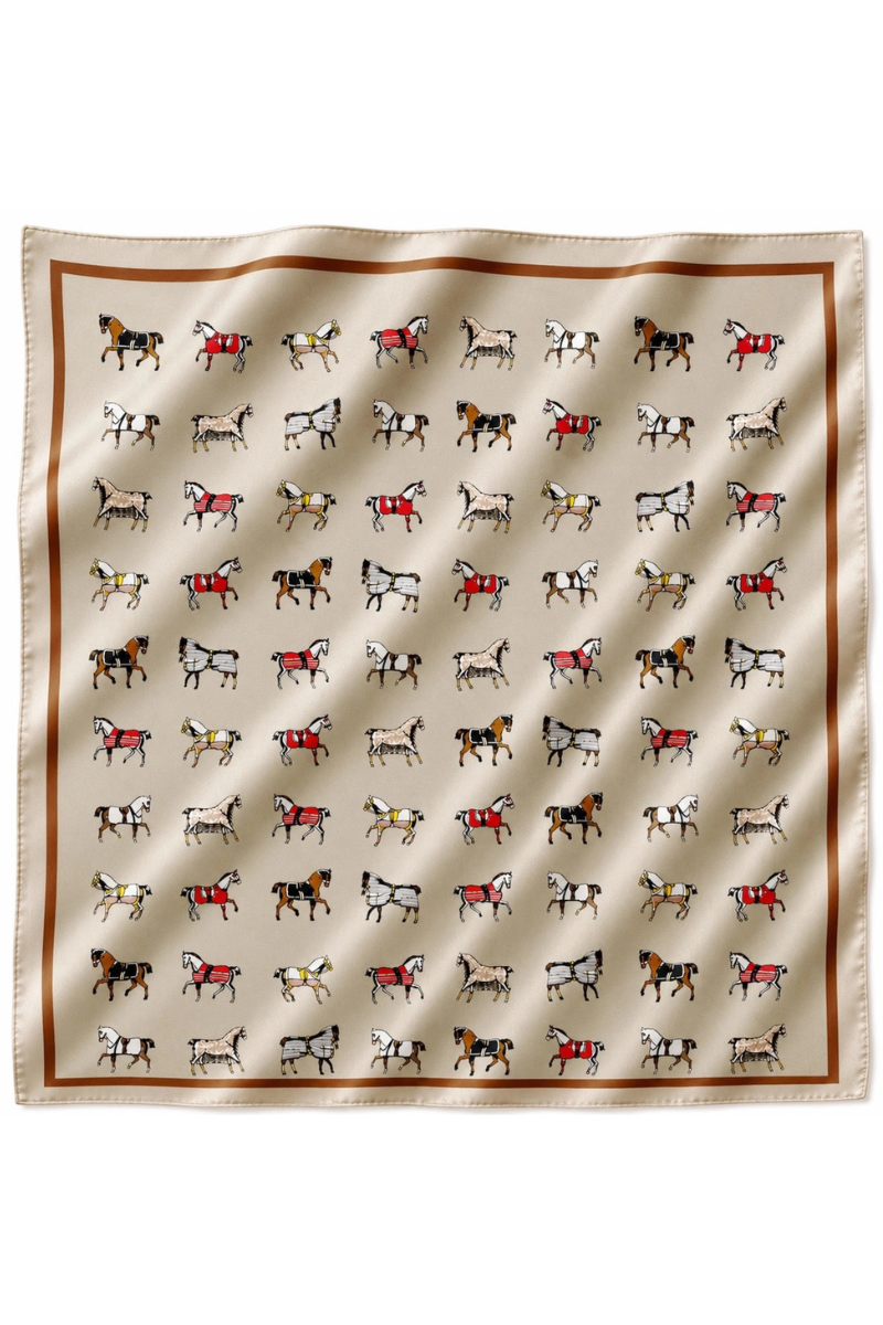 Equestrian Square Scarf