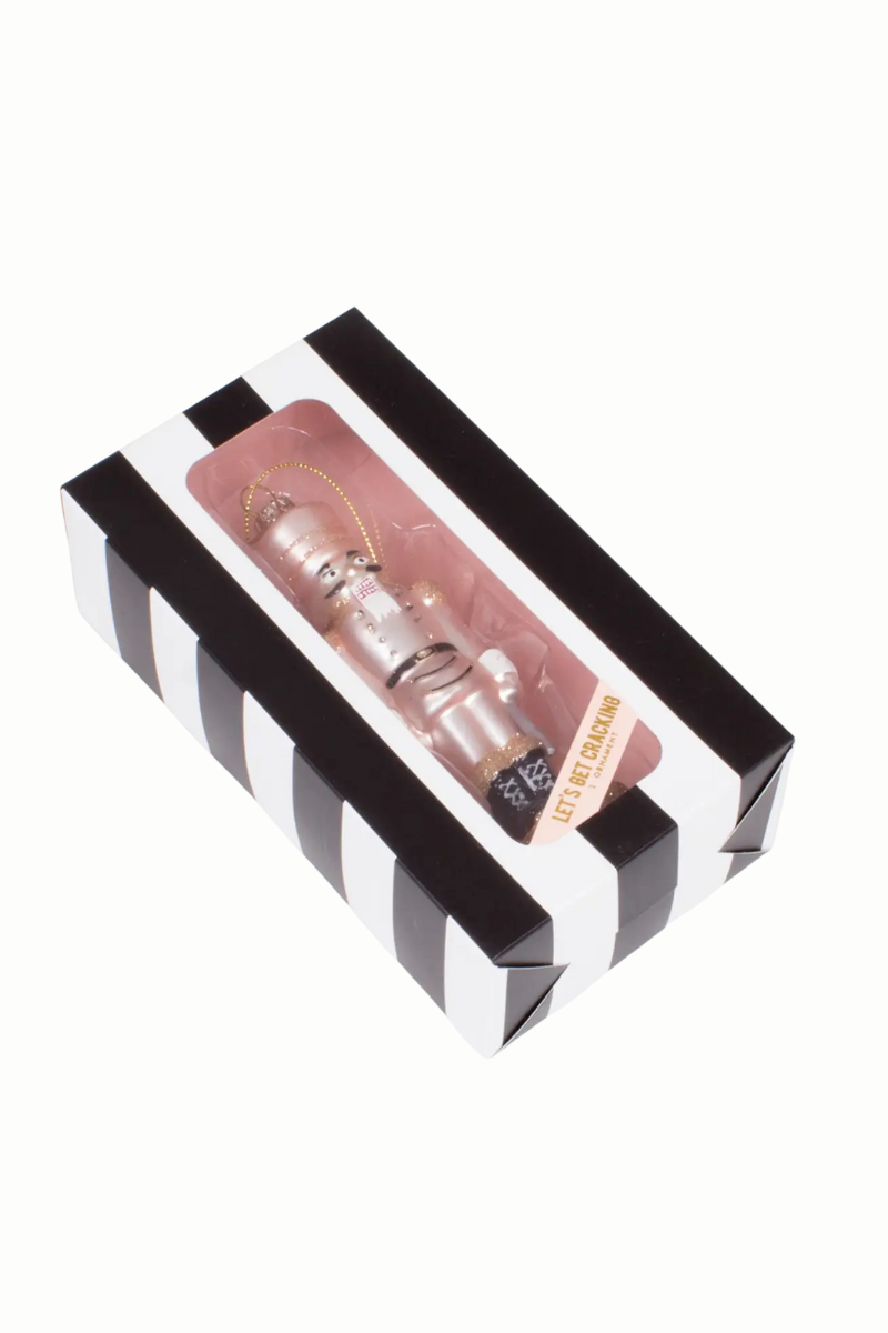 Pink Nutcracker Ornament